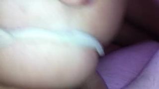 Taboo Porn Cum on moms face and Sex from the back Mom And Step Son