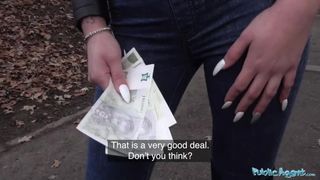 Taboo Porn Public Agent an big ass to die for in tight blue denim jeans