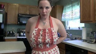 Taboo Porn Step-Mom in Apron Jerks Son - Alexandra Snow