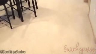 Taboo Porn CockNinjaStudios - Brother Fucks Destitute Little Sister After His Workout