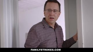 FamilyStrokes - Fucking My Hot Step-Mom For Her Birthday -Step Family