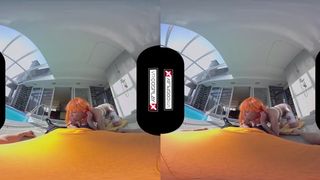VR Porn Cosplay Step Sister 5th Element POV and 69 Blowjob VR CosplayX - Family Sex