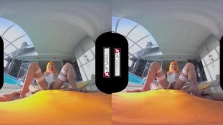 VR Porn Cosplay Step Sister 5th Element POV and 69 Blowjob VR CosplayX - Family Sex