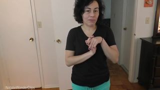 Natalie Wonder - Moms Hot Workout Ass Causing Trouble - Sex Family video