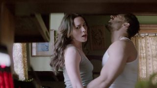 Rebecca Hall hot scenes. Tumbledown (2015)