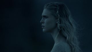 Gaia Weiss naked.  TV Show - Vikings (2014)