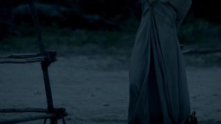 Gaia Weiss naked.  TV Show - Vikings (2014)