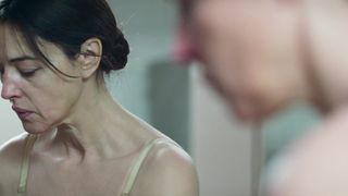 Monica Bellucci - Ville-Marie (2015) celebs without bra scenes