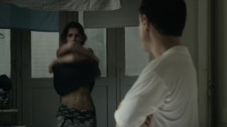 MILF seduces a young boy. Deborah Secco nude in Boa Sorte (2014)