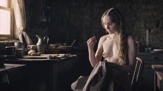 Sonja Richter, Miranda Otto - The Homesman (2014) celebs molten scenes