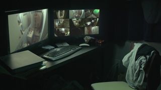 Sarah Baldwin - Slumlord (2015) celebs stripped to the waist episodes