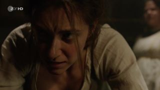 Ass Spanking Scene. Miriam Stein nude ass - Das Goldene Ufer (2015)