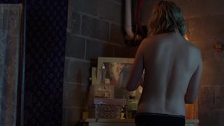 Adelaide Clemens - The Automatic Hate (2015) celebrity stripped to the waist scenes