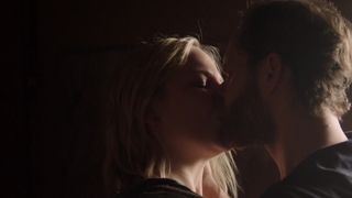 Adelaide Clemens - The Automatic Hate (2015) celebrity stripped to the waist scenes