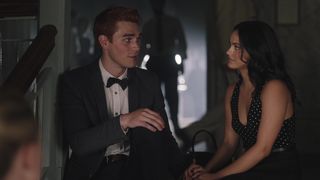 Camila Mendes hot, British Morgan sexy, Madelaine Petsch nude - Riverdale (2018)  (Season 3, Ep1)