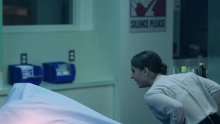 Sex In The Morgue Scene. Katharine Isabelle hot - Observe No Evil two (2014)
