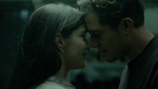 Janet Montgomery - Romans (2017) Nude actress in a movie scene