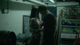 Janet Montgomery - Romans (2017) Nude actress in a movie scene