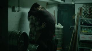 Janet Montgomery - Romans (2017) Nude actress in a movie scene