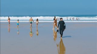 Isabelle Huppert, Sennia Nanua - Frankie (2019) celeb bathing suit videos