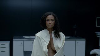 Thandie Newton - Westworld s01e07 (2016) Nude actress in a wonderful movie