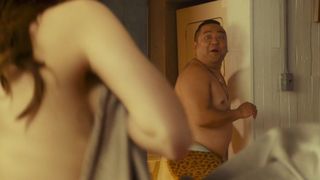 Emma Roberts - Lil' Italy (2018) Censored nude scenes