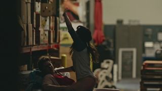 Frankie Shaw hot dressed sex scene. SMILF s01e04 (2017)