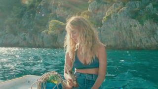 Lily James hot bikini - Mamma Mia! Here We Go Again (2018)