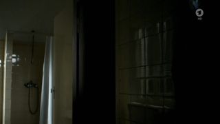 Annika Kuhl hot in the bathroom scene - Tatort (2015)