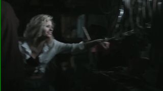 Nicole Stark, Cody Renee Cameron - The Obsidian Curse (2016) "without bra" scene