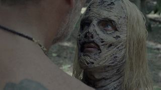 Samantha Morton - The Ambling Dead s10e09 (2020) Nude actress in a gorgeous movie