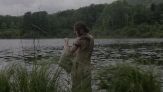 Lucy Walters - Here Alone (2016) Nude actress in a TV video scene