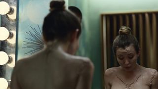 Emily Browning Yankee Gods s01e05 (2017) gorgeous nude-chested scenes