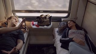 Dilan Cicek Deniz nude - One-Way to Tomorrow (Yarina Tek Bilet) (2020) Сouple Sex On the Train.