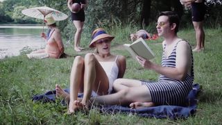 Pavla Dostalova, Klara Bednarikova - Na konci zari (2015) Censored celebs episodes