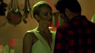 Amanda Barton, Tonya Kay – Amityville Despotism (2016) celebs sans bra episode