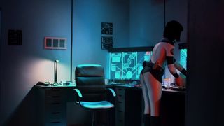 Cody Renee Cameron sexy, Whitney Nielsen hot - Alien Expedition (2018) Future Movie Sex Scene