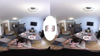 VIRTUAL TABOO - Busty Chloe Takes In Ass For Breakfast - Step  Sex