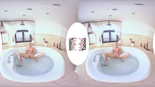VIRTUAL TABOO - Gorgeous Milf Fingering Her Pussy In The Bath - Step  Sex