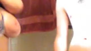 Taboo Sex Brother fucks step sister in the bathroom