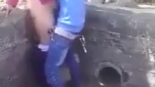 Taboo Sex Arab Fucking Outdoor Gets Caught by Family