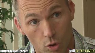 Harley Dean Rides her white Step-Dad Taboo Family