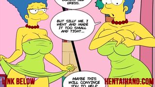 Family Guy & Simpsons Hentai - Marge & Lois Gets Fucked - Taboo Sex