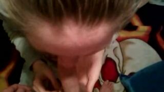 Teen babysitter sucks my cock during quarantine - Taboo Sex