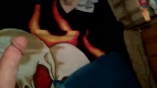 Teen babysitter sucks my cock during quarantine - Taboo Sex