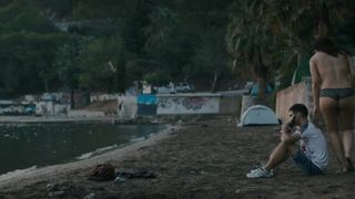 Sandra Bourdonnec - Es gilt das gesprochene Wort (2019) Nude actress in a TV video scene