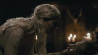 Dagny Backer Johnsen nude sex scene in TV Show "Vikings" s05e07 (2017)