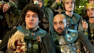 Tuvana Turkay, Hazal Senel nude - Bizans Oyunlari (2016) Fun Nudity Scene