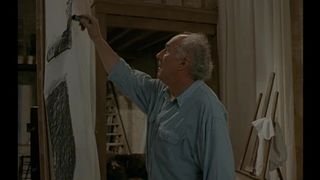 Emmanuelle Beart nude - La Belle Noiseuse. Old man and nudity young girl scene