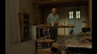 Emmanuelle Beart nude - La Belle Noiseuse. Old man and nudity young girl scene